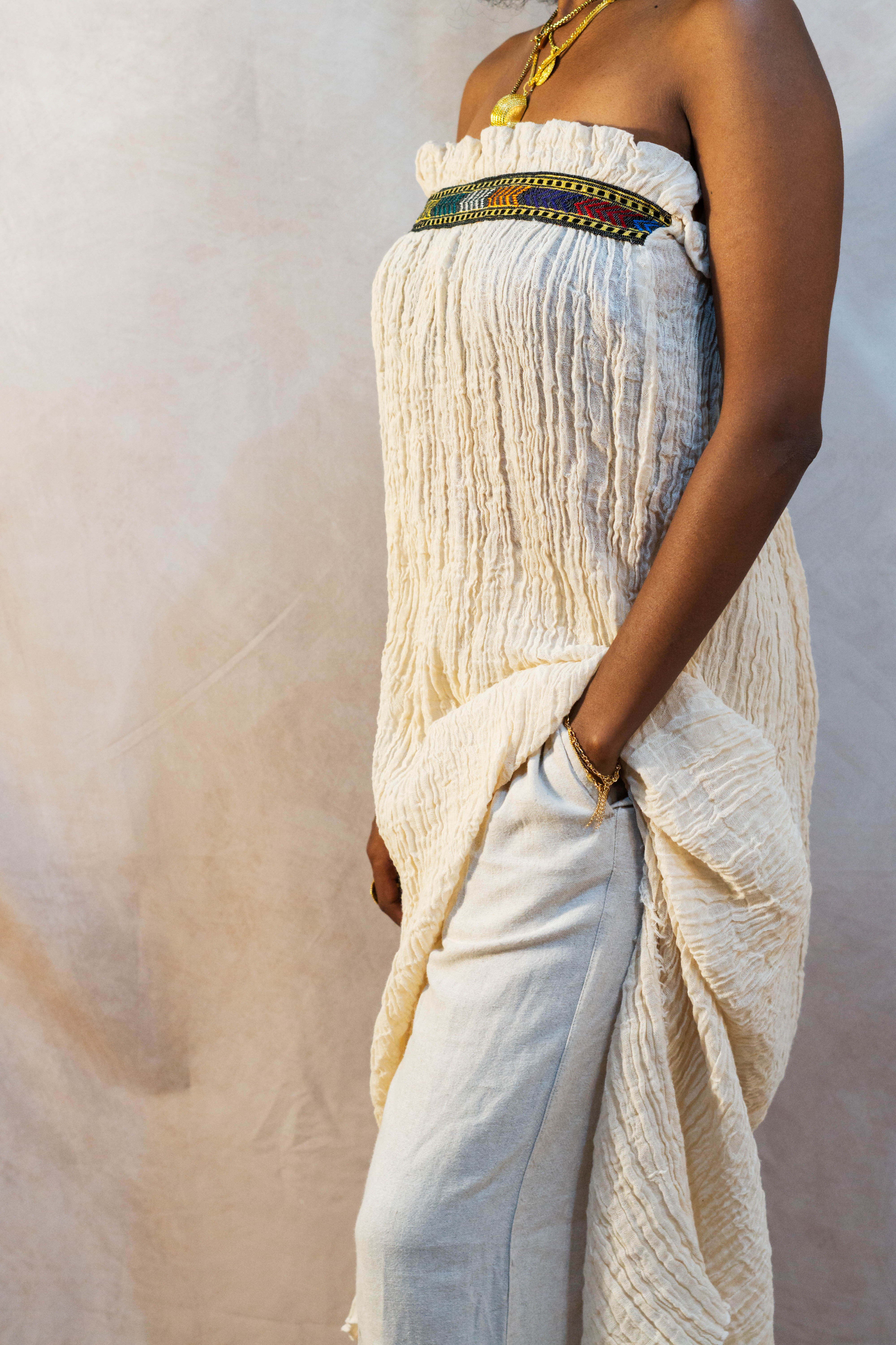 Sheba Strapless Tunic Dress image 5