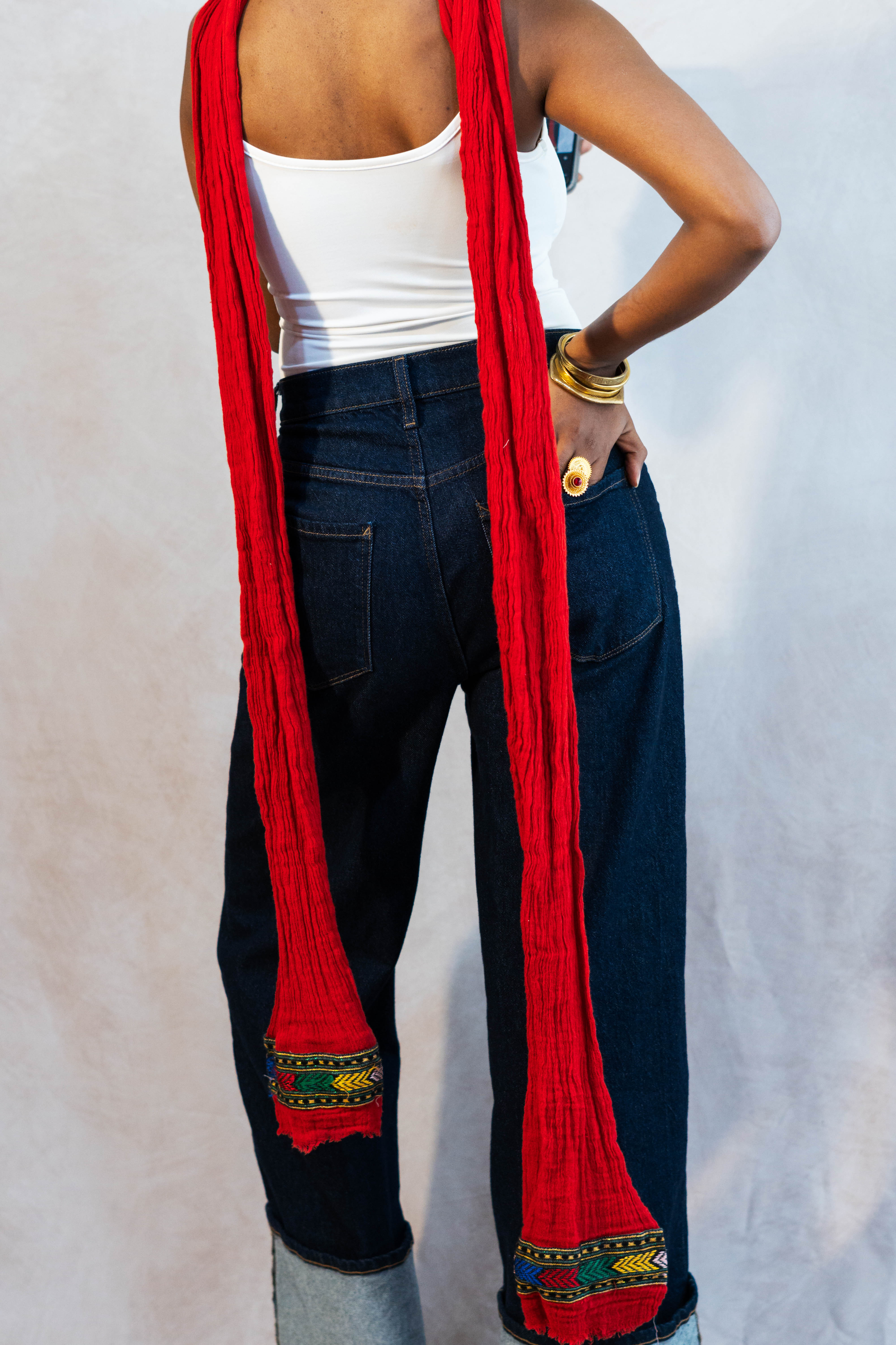 Melley Skinny Scarfs image 4