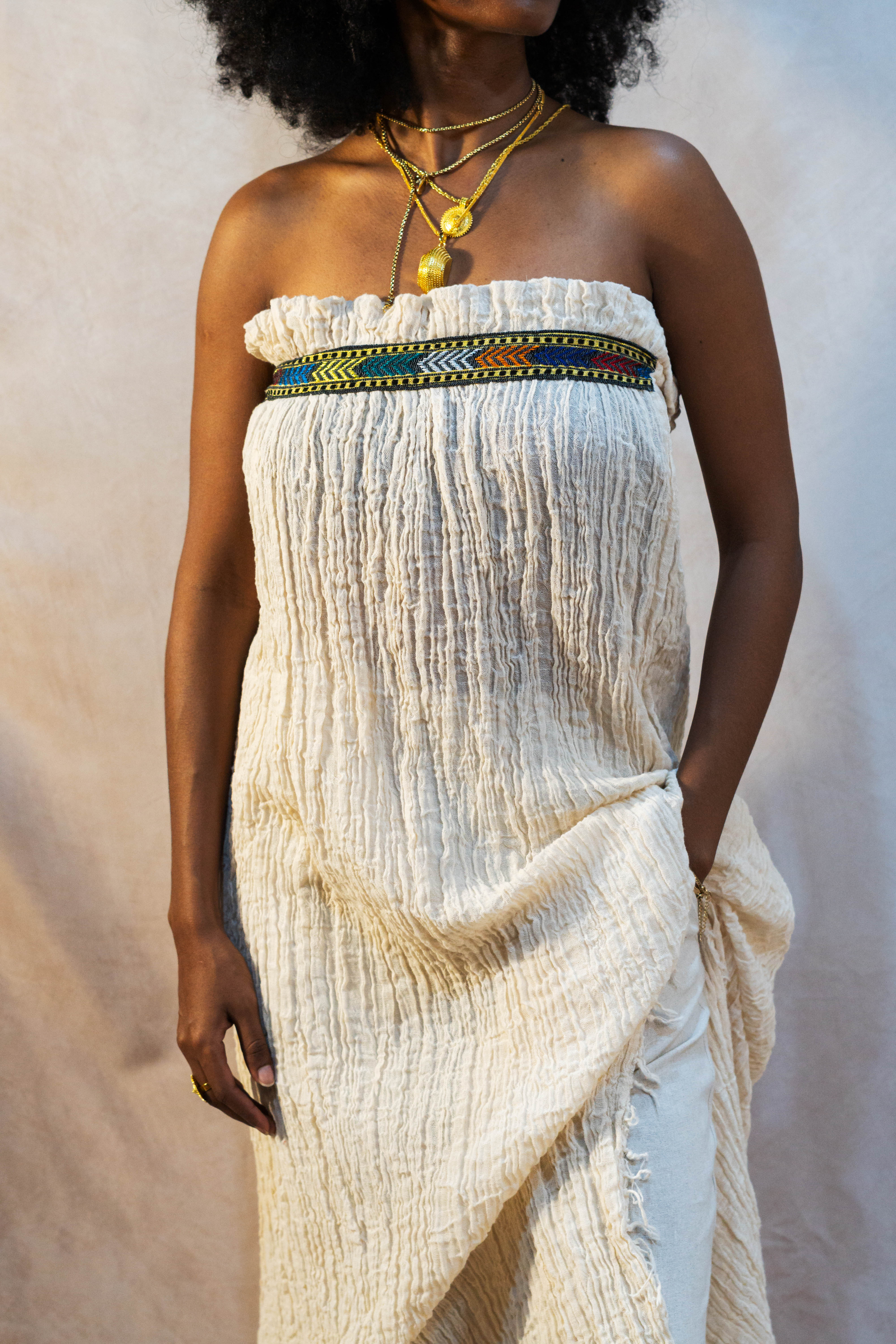 Sheba Strapless Tunic Dress image 3