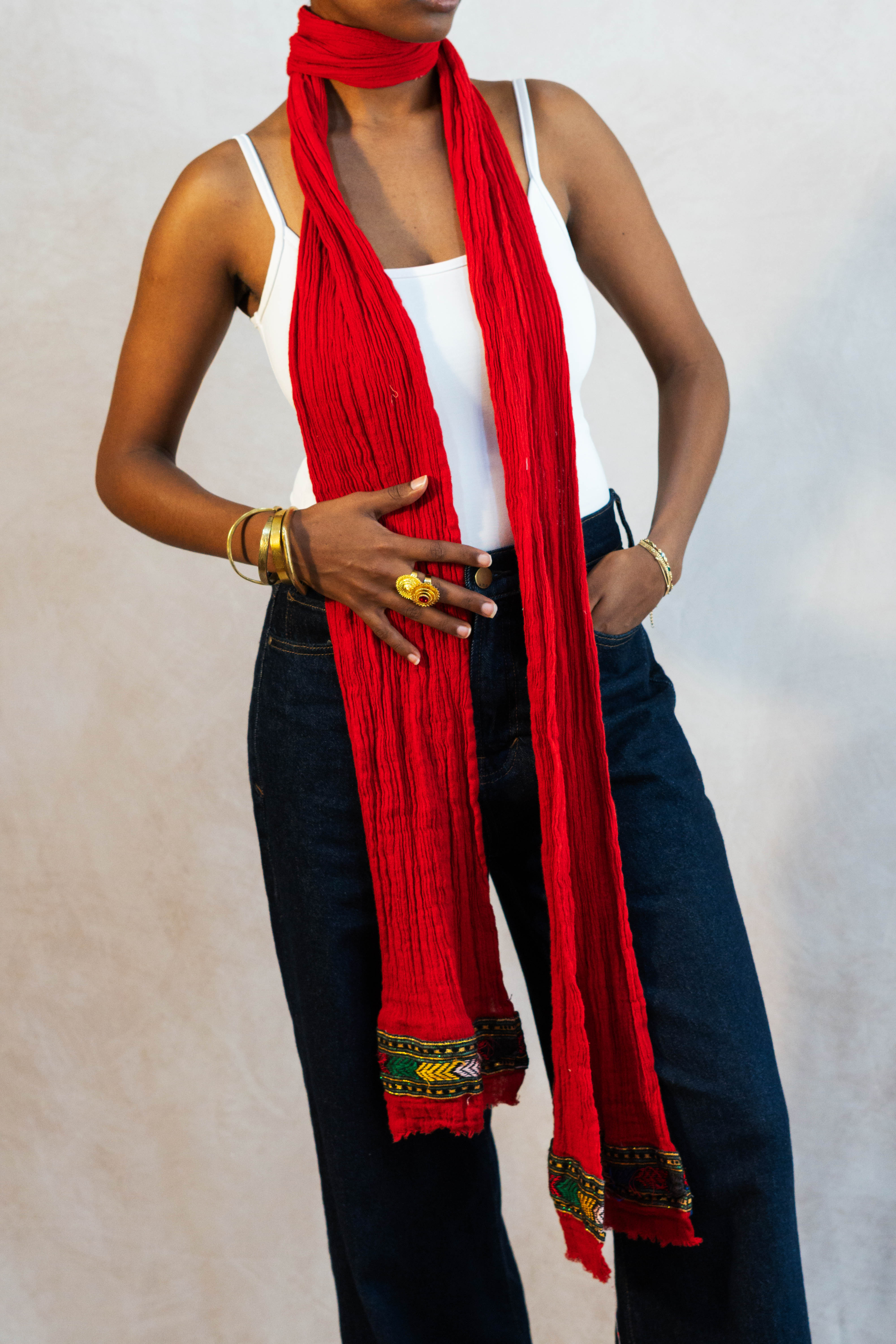 Melley Skinny Scarfs image 9
