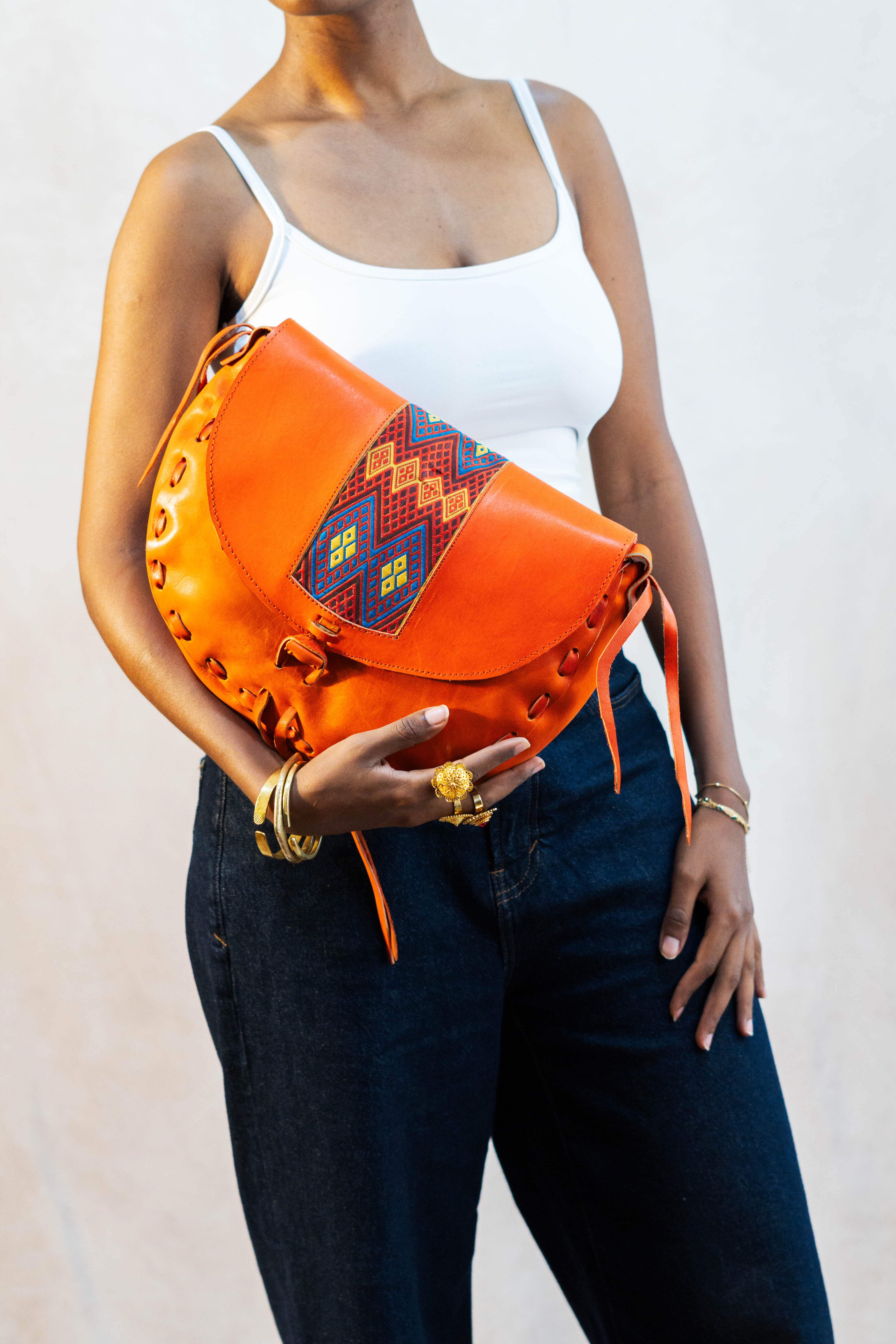 Ge'ez Saddle Bag image 0