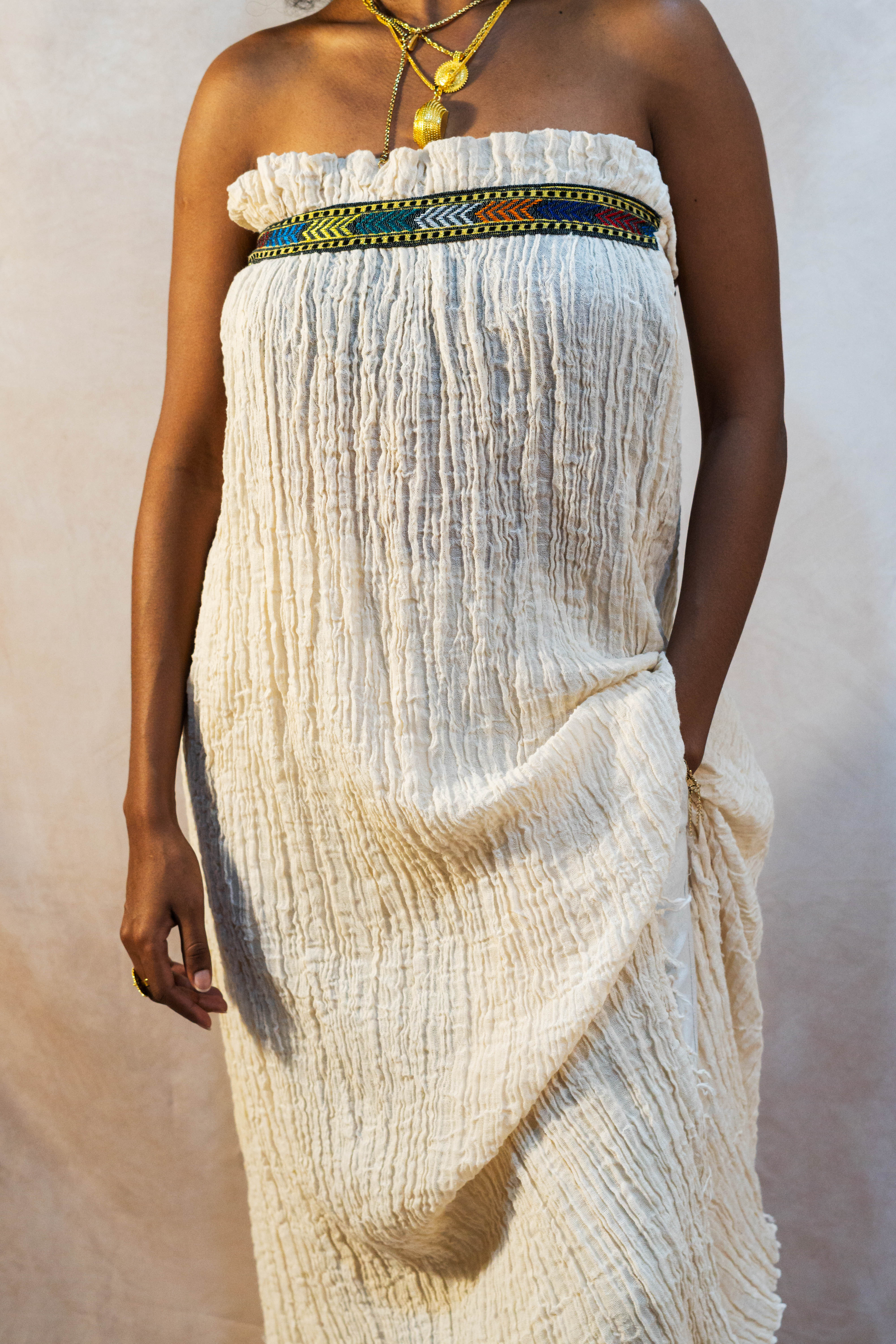 Sheba Strapless Tunic Dress image 1